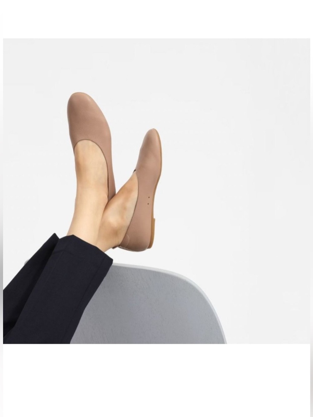 Everlane The Italian Leather Day Glove in Tan Womens Shoes Loafer Flats Size 7
